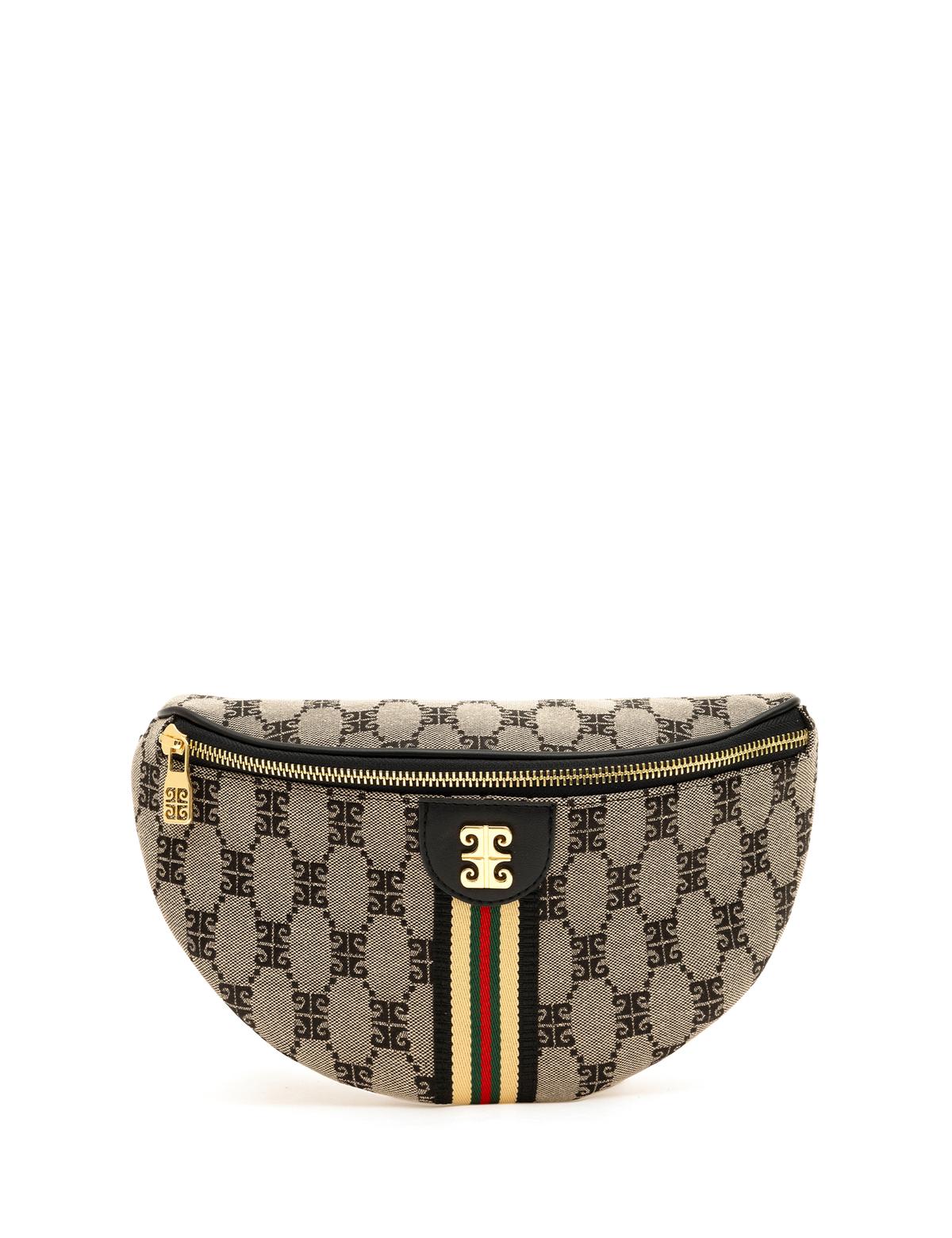 Gri Bel Çantası - 50297799003