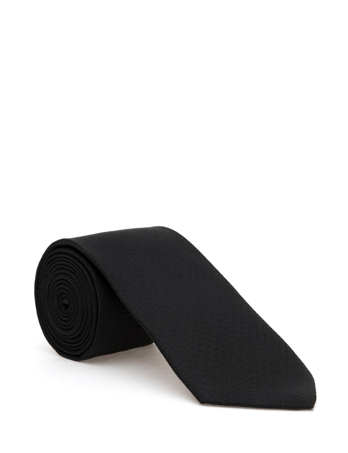 Siyah 3'lü Kravat-Mendil-Kravat İğnesi Set - 50298125001