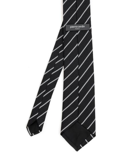 Siyah 3'lü Kravat-Mendil-Kravat İğnesi Set - 50298126001