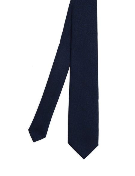 Lacivert 3'lü Kravat-Mendil-Kravat İğnesi Set - 50298131001