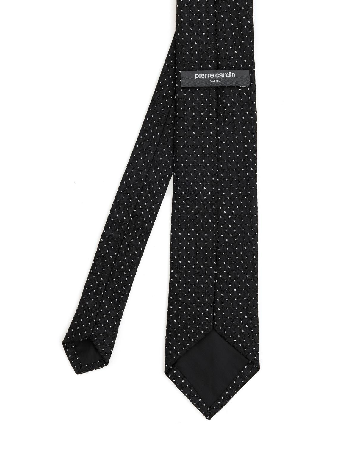 Siyah 3'lü Kravat-Mendil-Kravat İğnesi Set - 50298137001