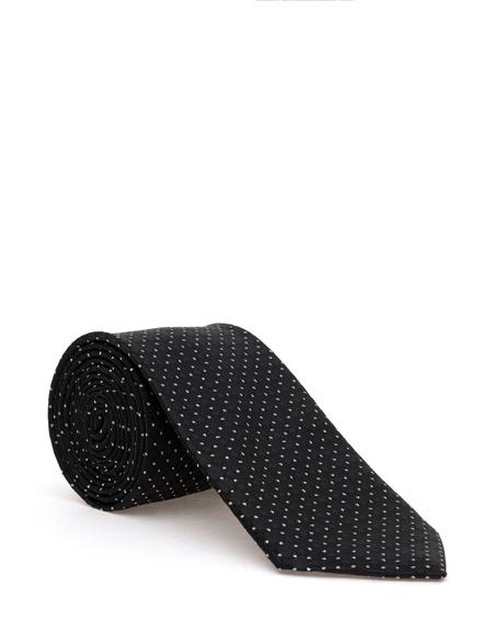 Siyah 3'lü Kravat-Mendil-Kravat İğnesi Set - 50298137001