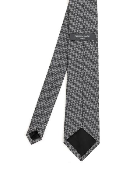 Siyah 3'lü Kravat-Mendil-Kravat İğnesi Set - 50298144001