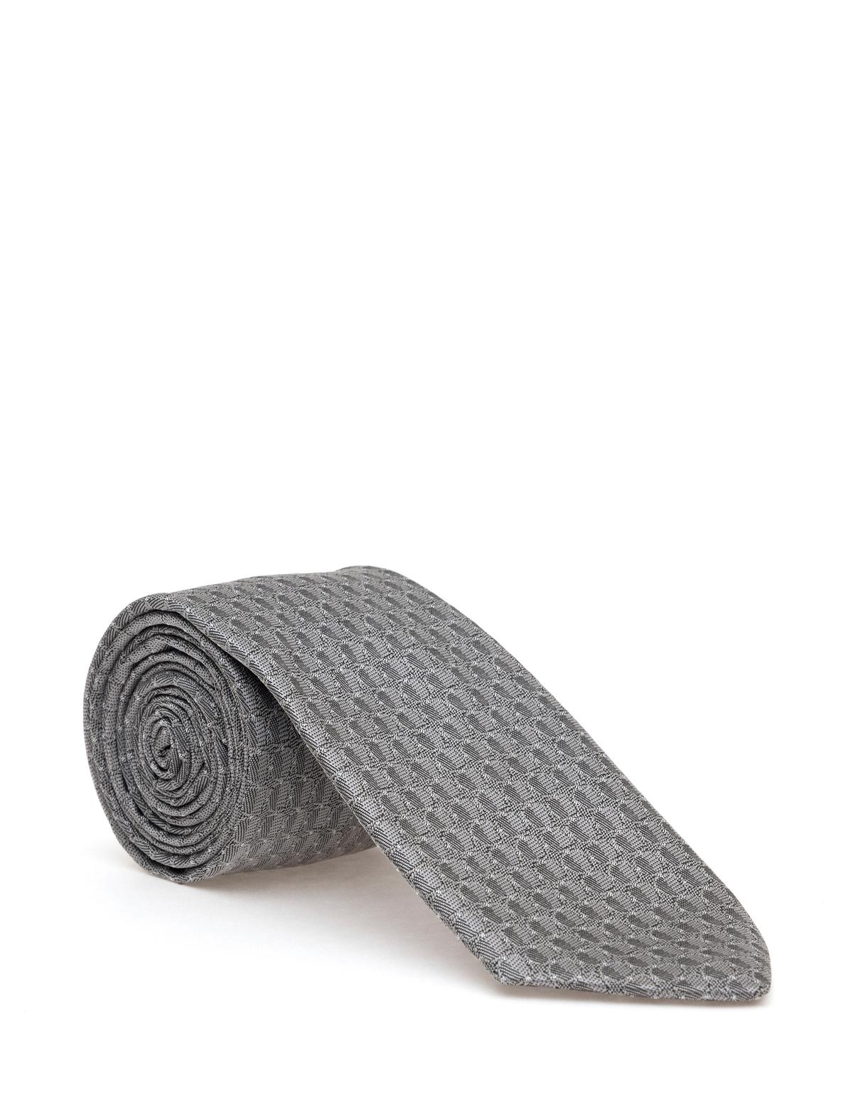 Gri 3'lü Kravat-Mendil-Kravat İğnesi Set - 50298143001