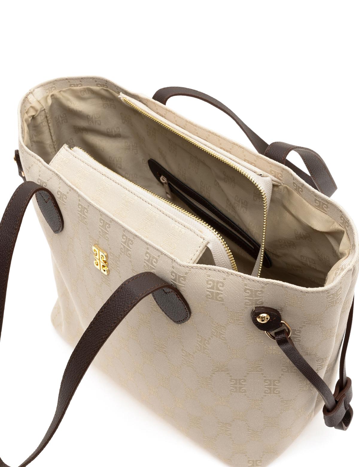 Bej Omuz Çantası - 50297809003