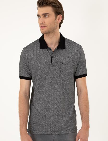 Siyah Regular Fit Tişört - 50288681038