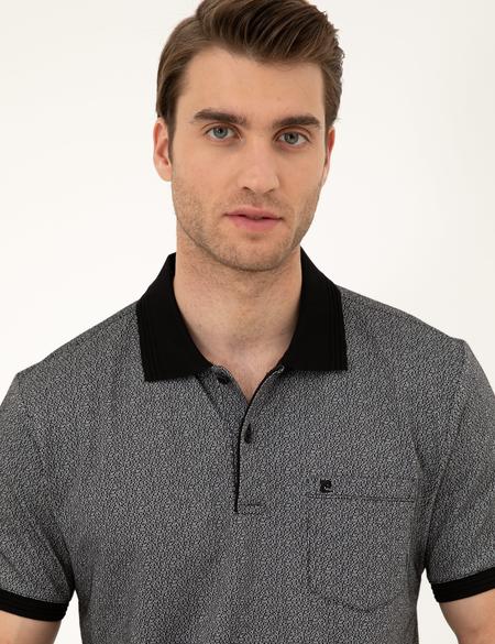 Siyah Regular Fit Tişört - 50288681038