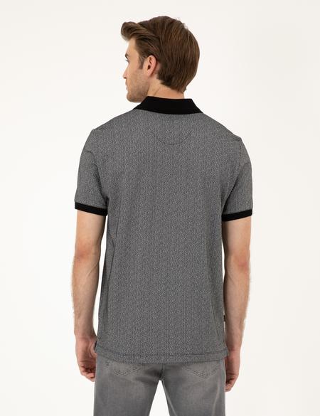 Siyah Regular Fit Tişört - 50288681038