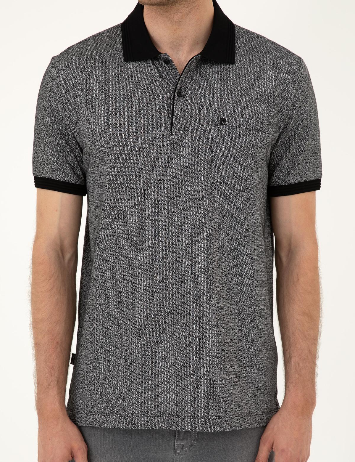 Siyah Regular Fit Tişört - 50288681038