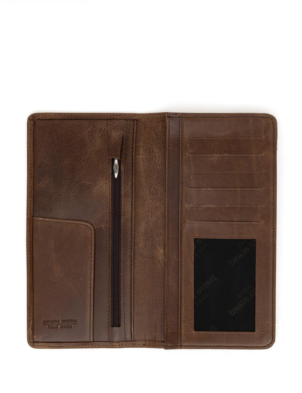 Erkek Kahverengi Deri Cüzdan - 50286948001