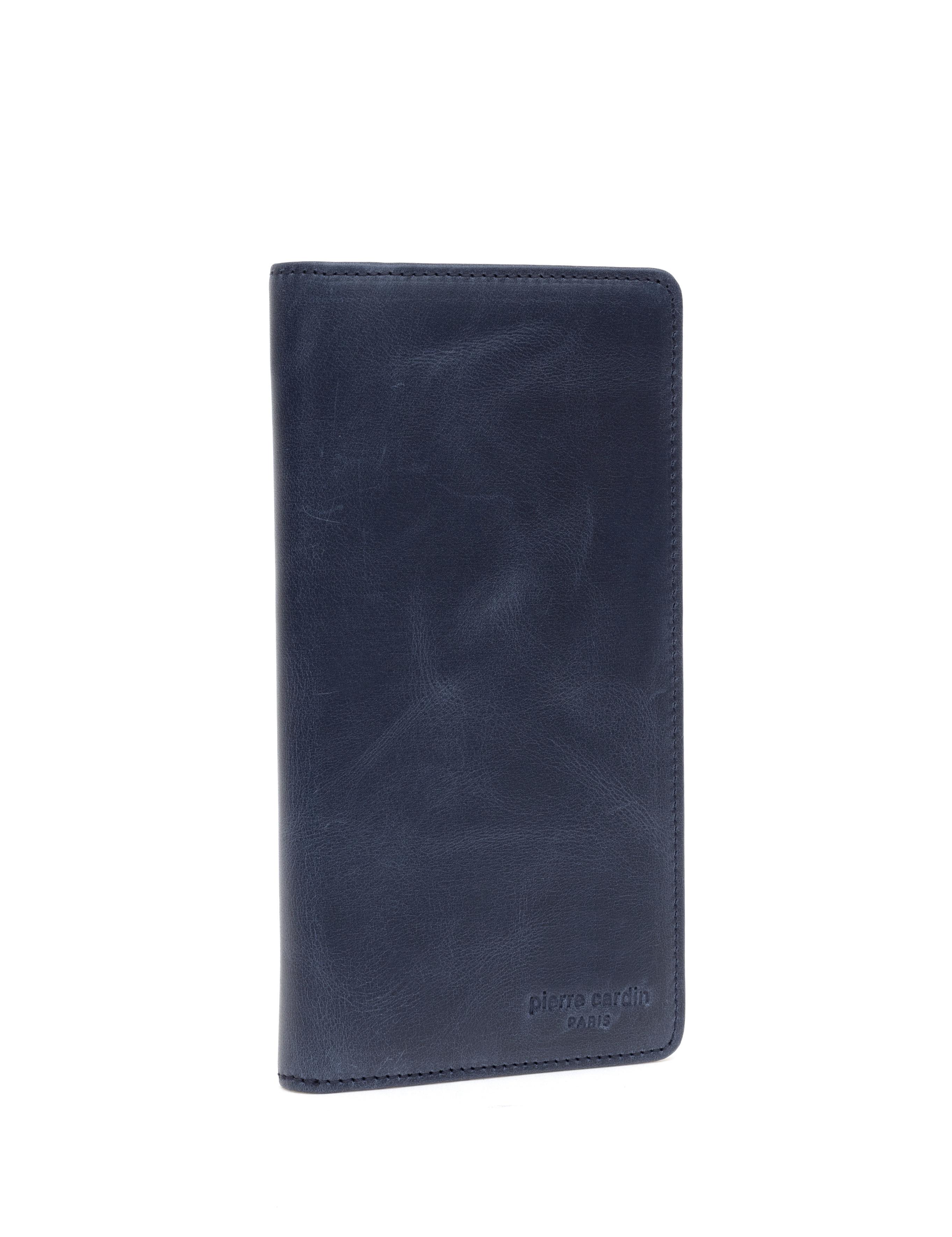 Erkek Lacivert Deri Cüzdan