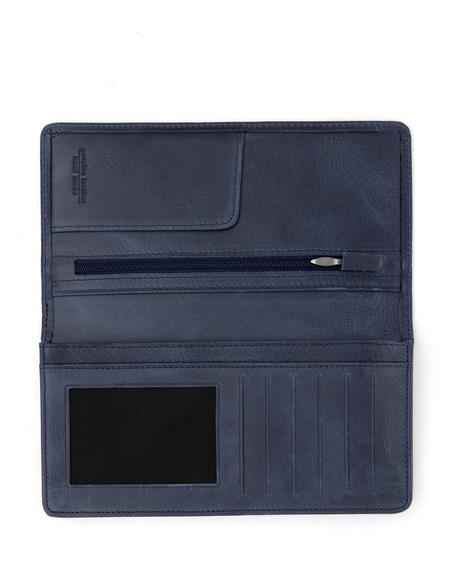 Erkek Lacivert Deri Cüzdan - 50286948003