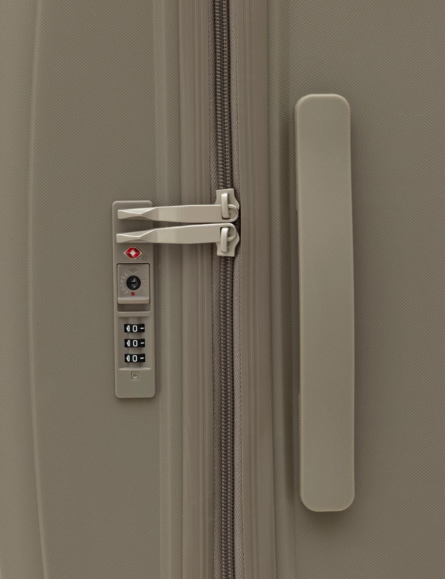 Bej Büyük Boy Valiz