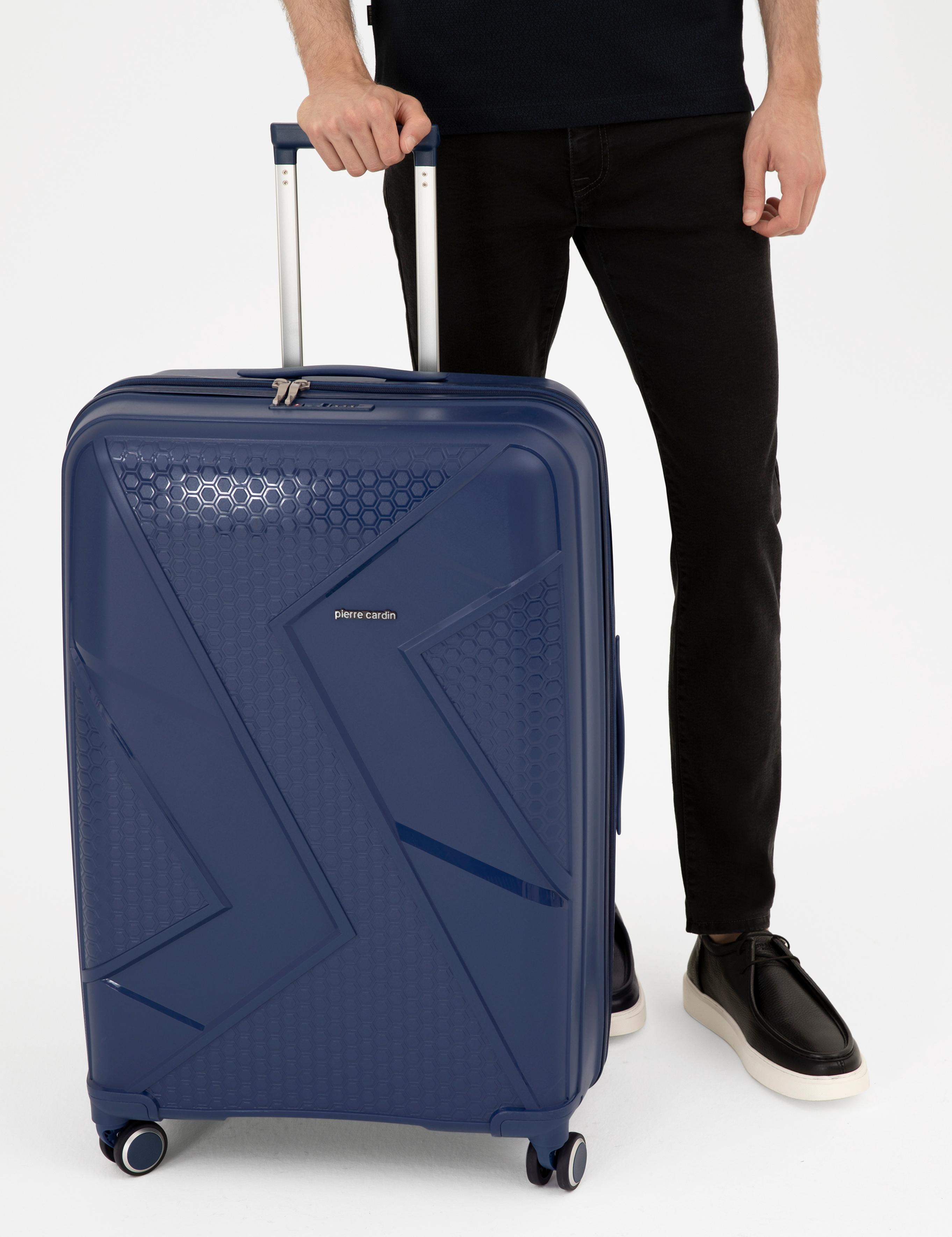 Lacivert Büyük Boy Valiz