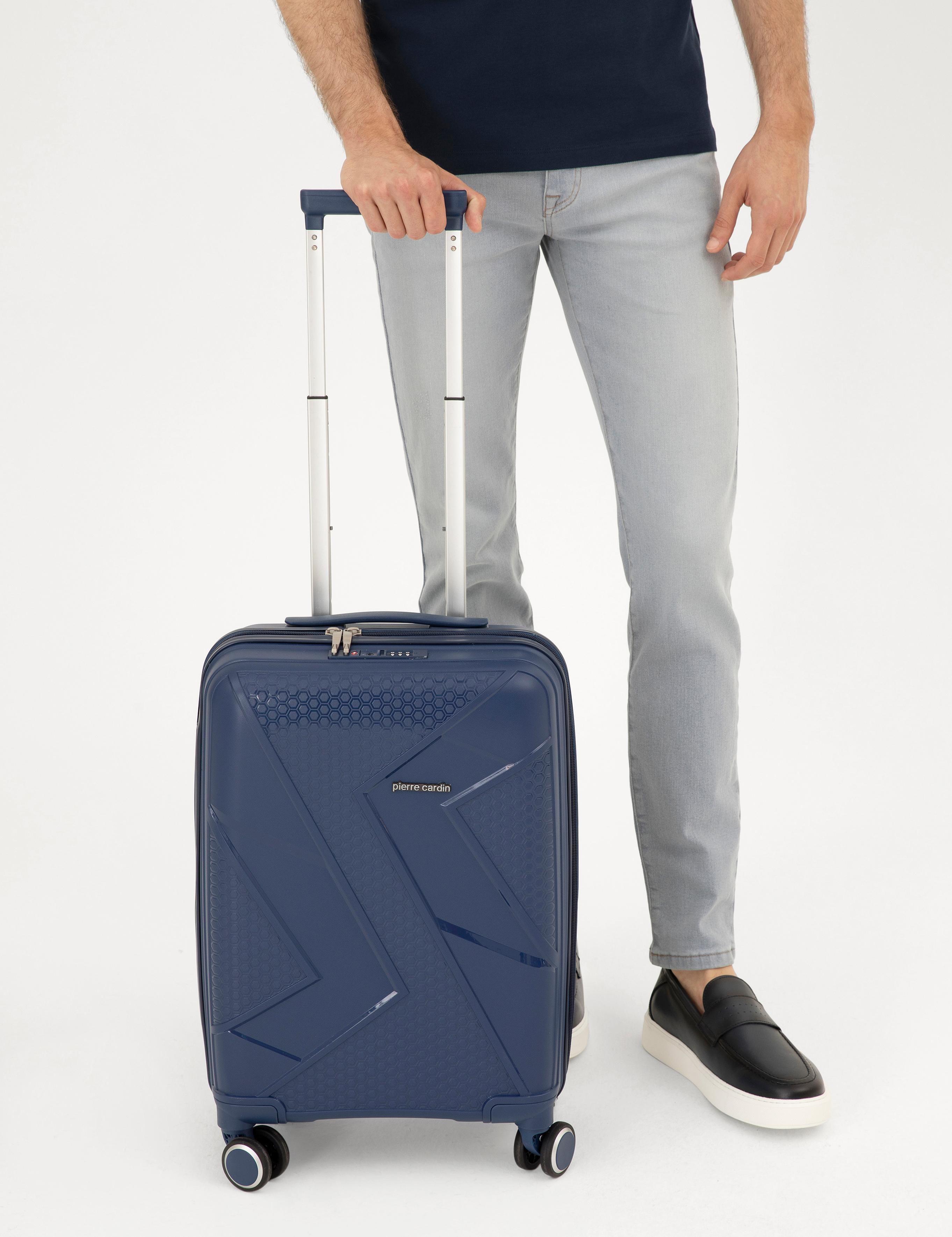 Lacivert Kabin Boy Valiz