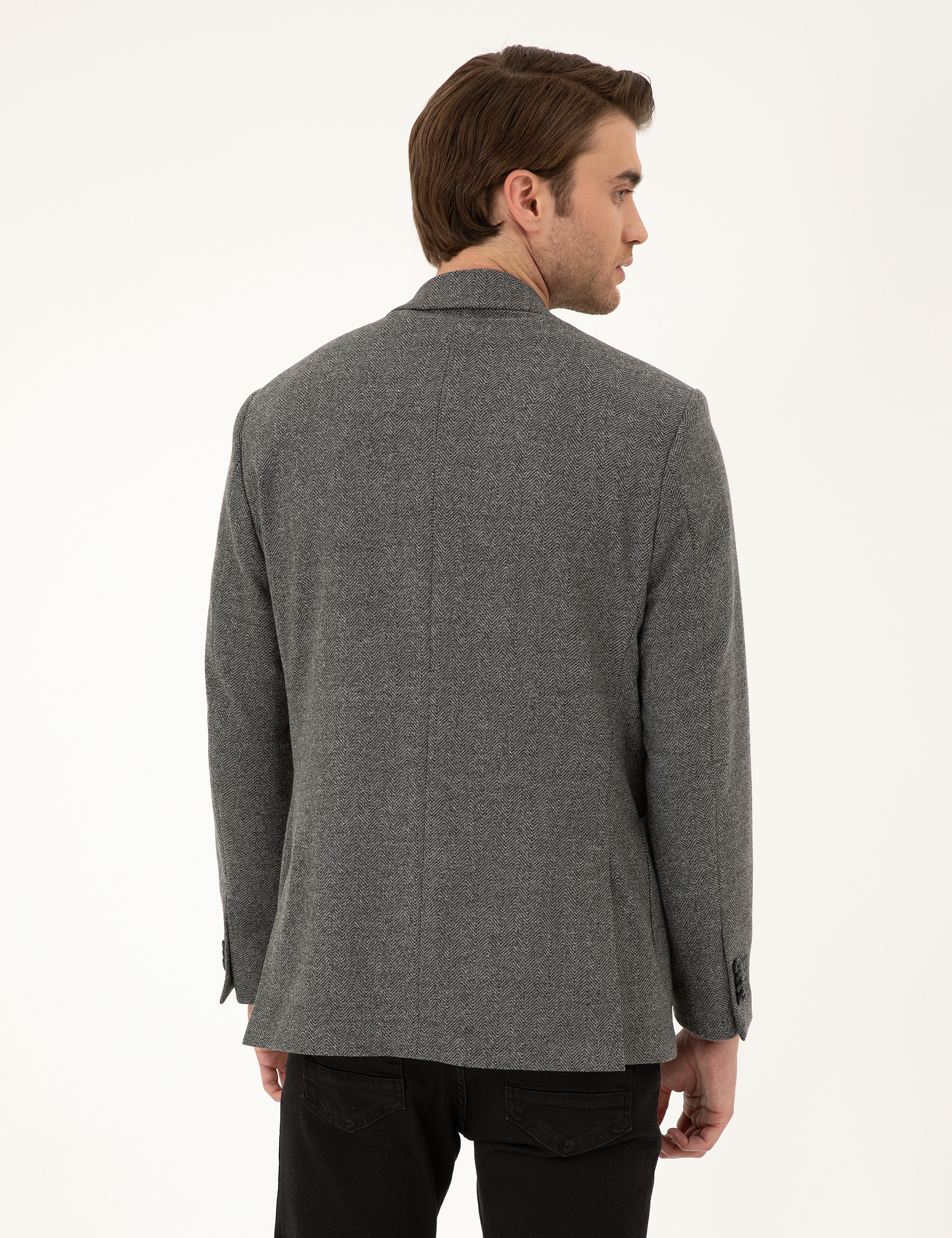 Füme Slim Fit Ceket - Image 5