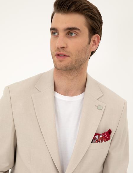 Bej Slim Fit Takım Elbise - 50288787041