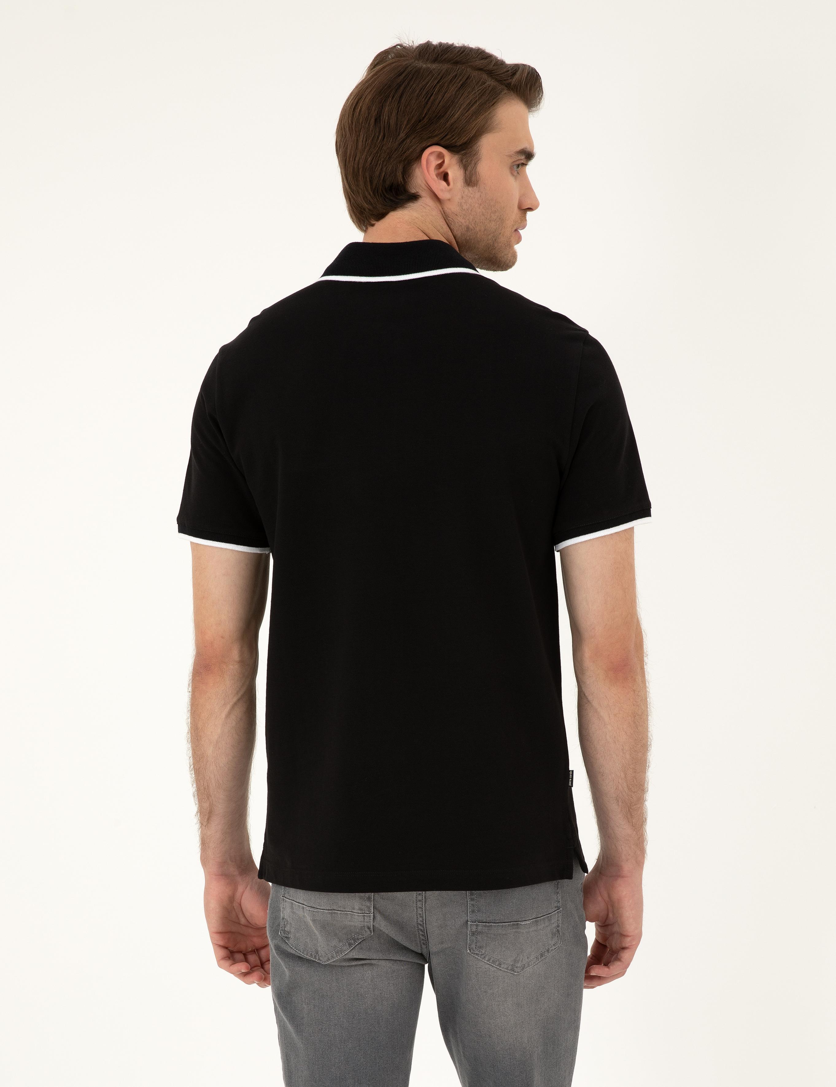 Siyah Slim Fit Tişört