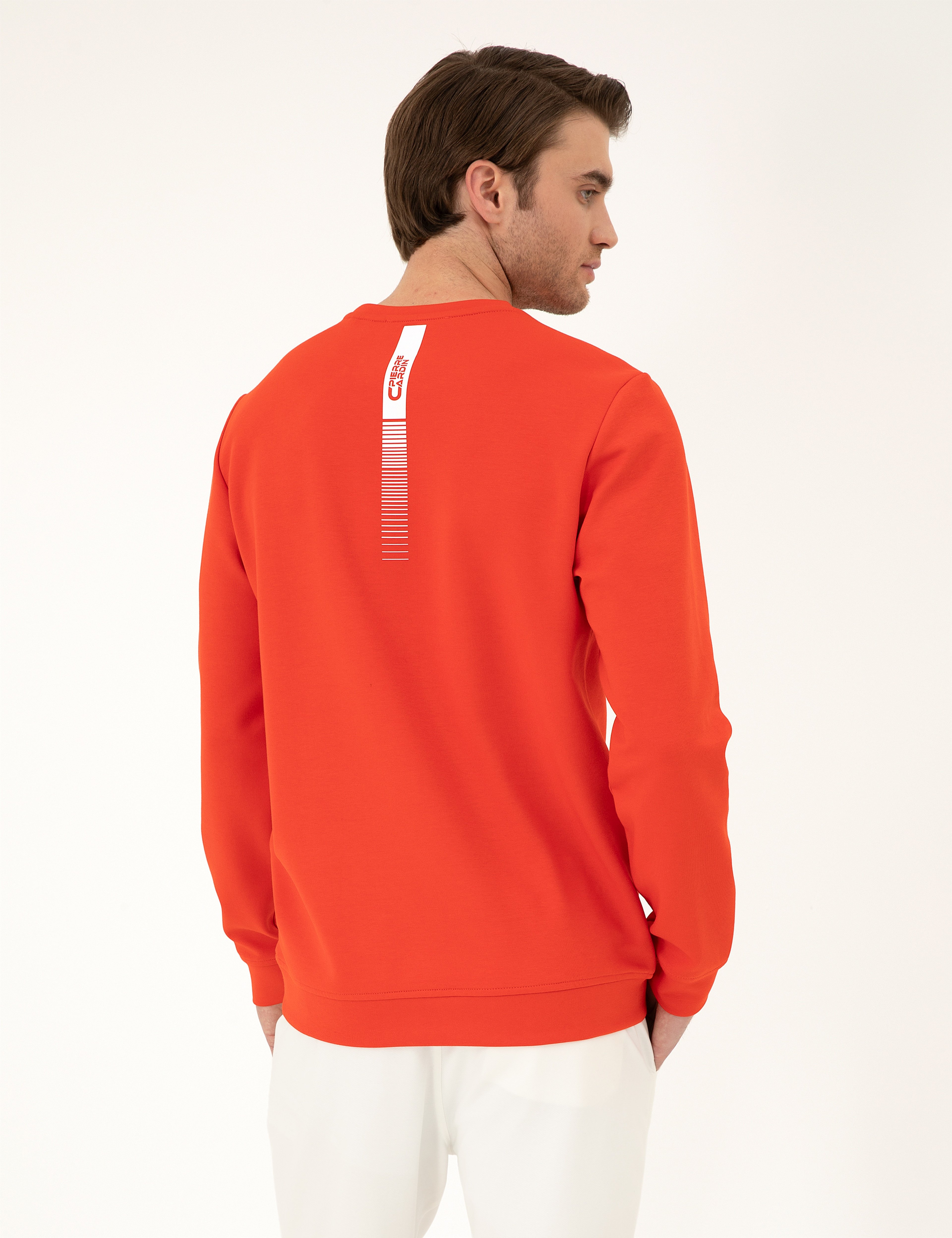 Kırmızı Regular Fit Sweatshirt