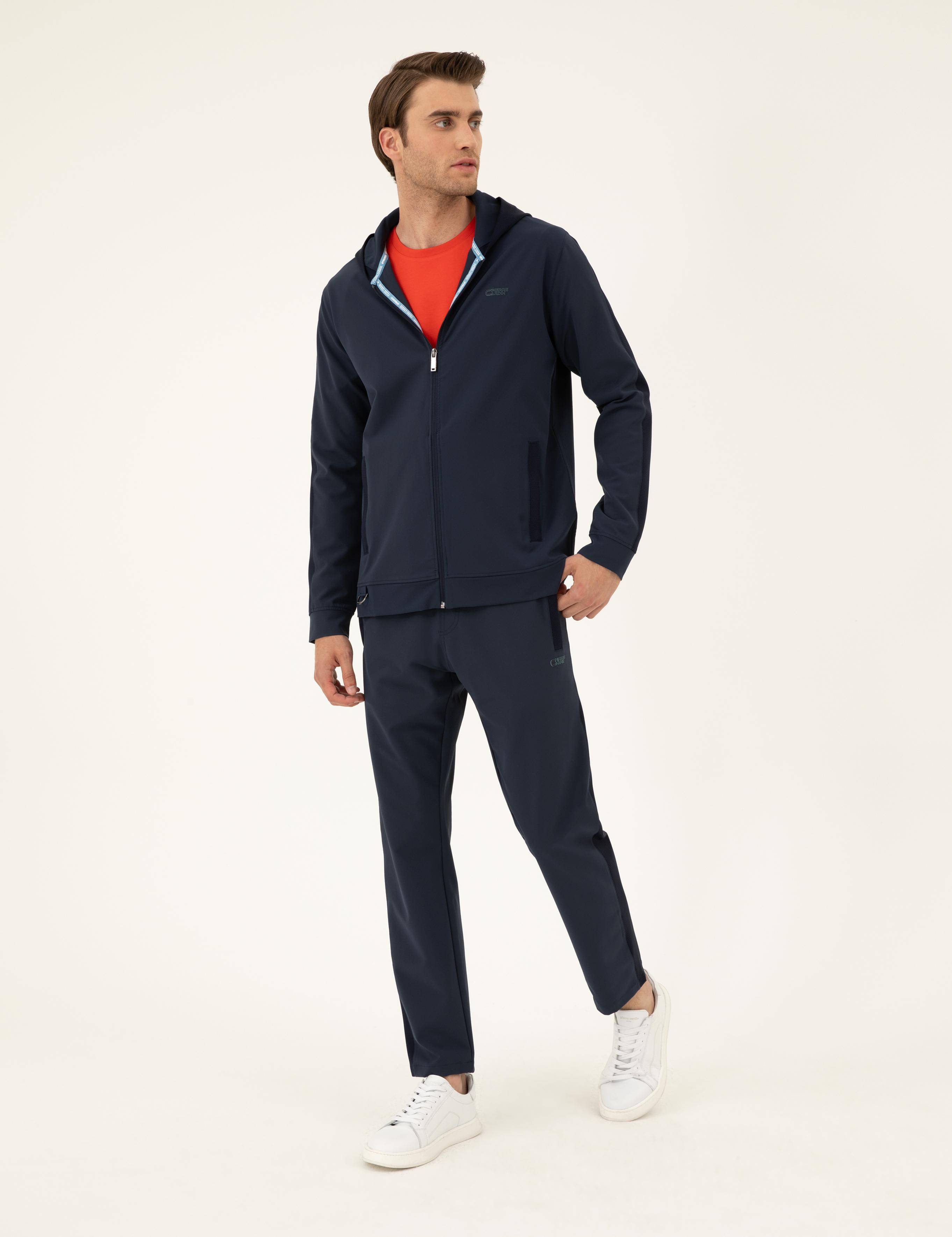 Lacivert Regular Fit Eşofman Altı