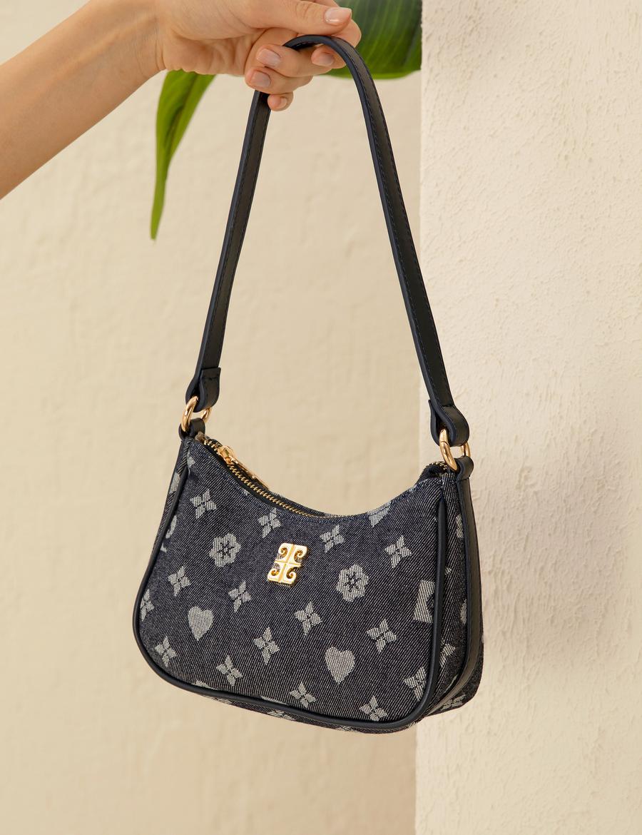 Lacivert Omuz Çantası