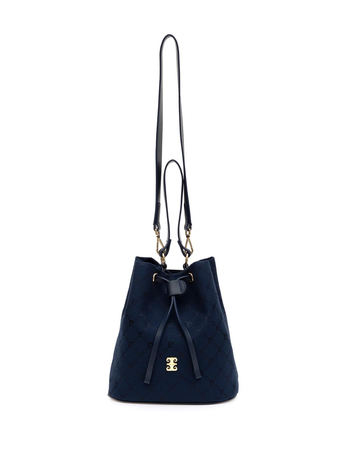 Lacivert Büzgülü  Çanta - 50297645002