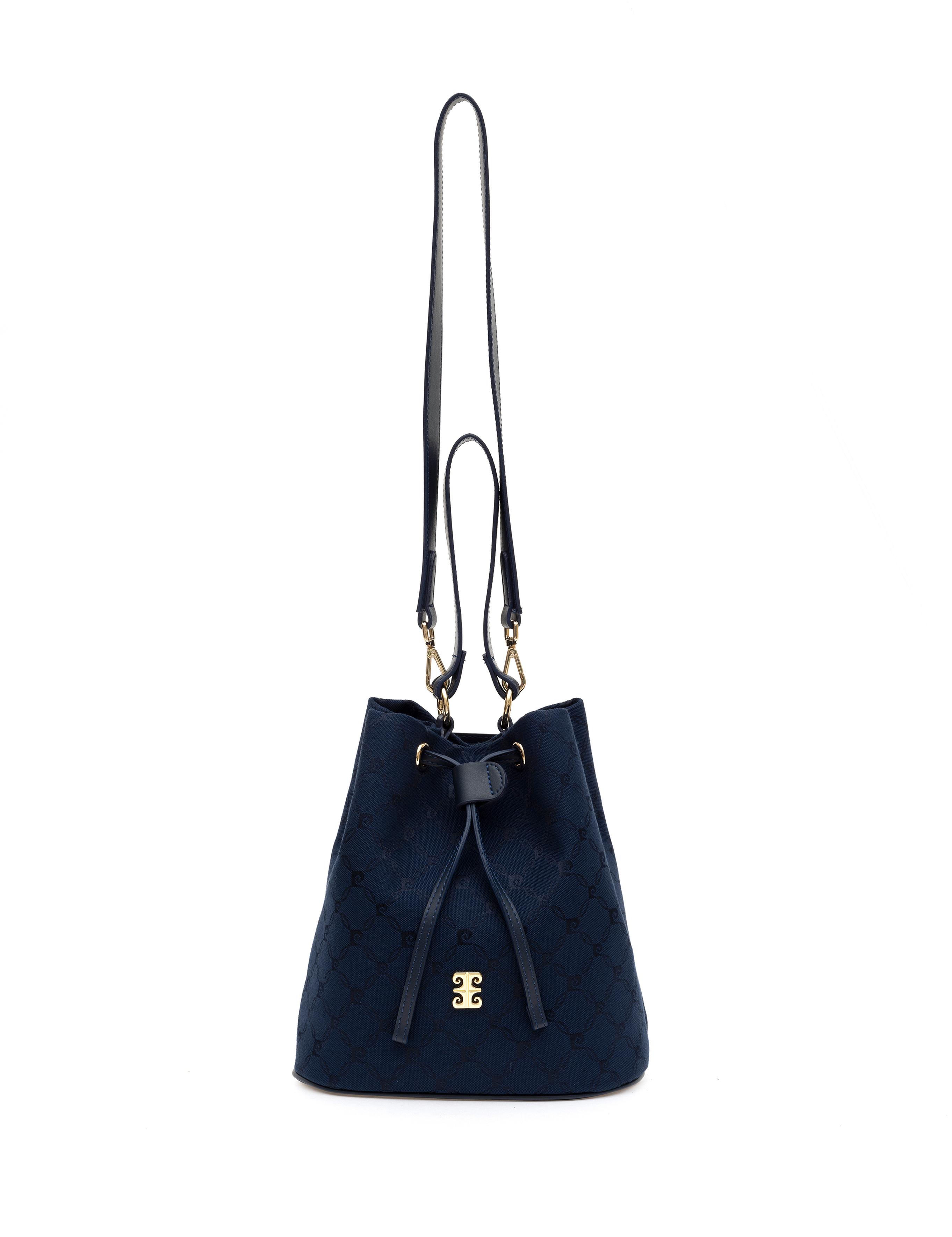 Lacivert Büzgülü  Çanta