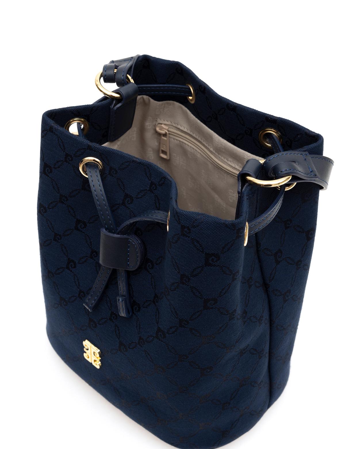 Lacivert Büzgülü  Çanta - 50297645002