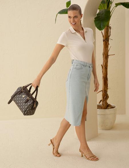 Kahverengi Omuz Çantası - 50297744009