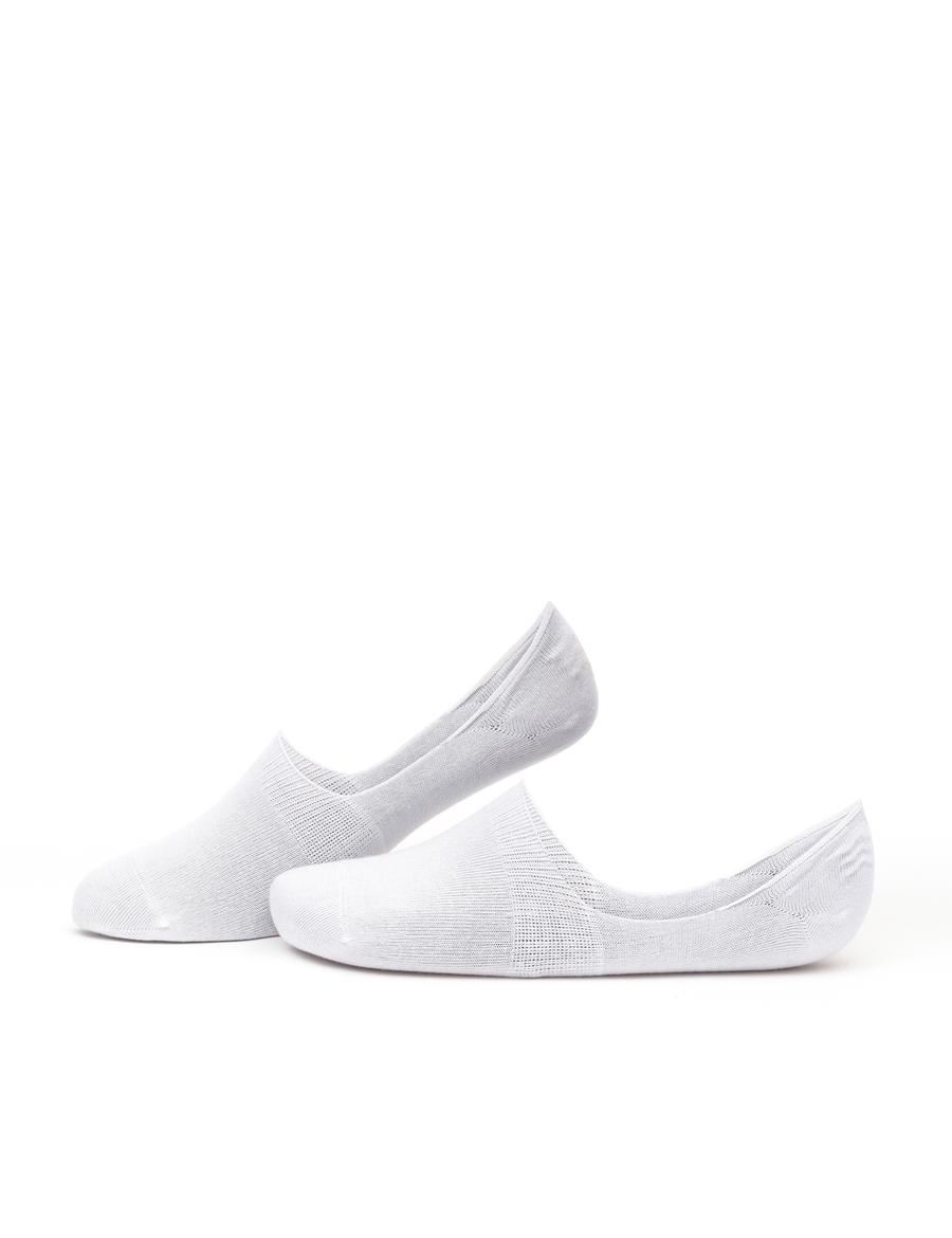 Erkek Bambu Karışımlı Beyaz Babet Basic Çorap