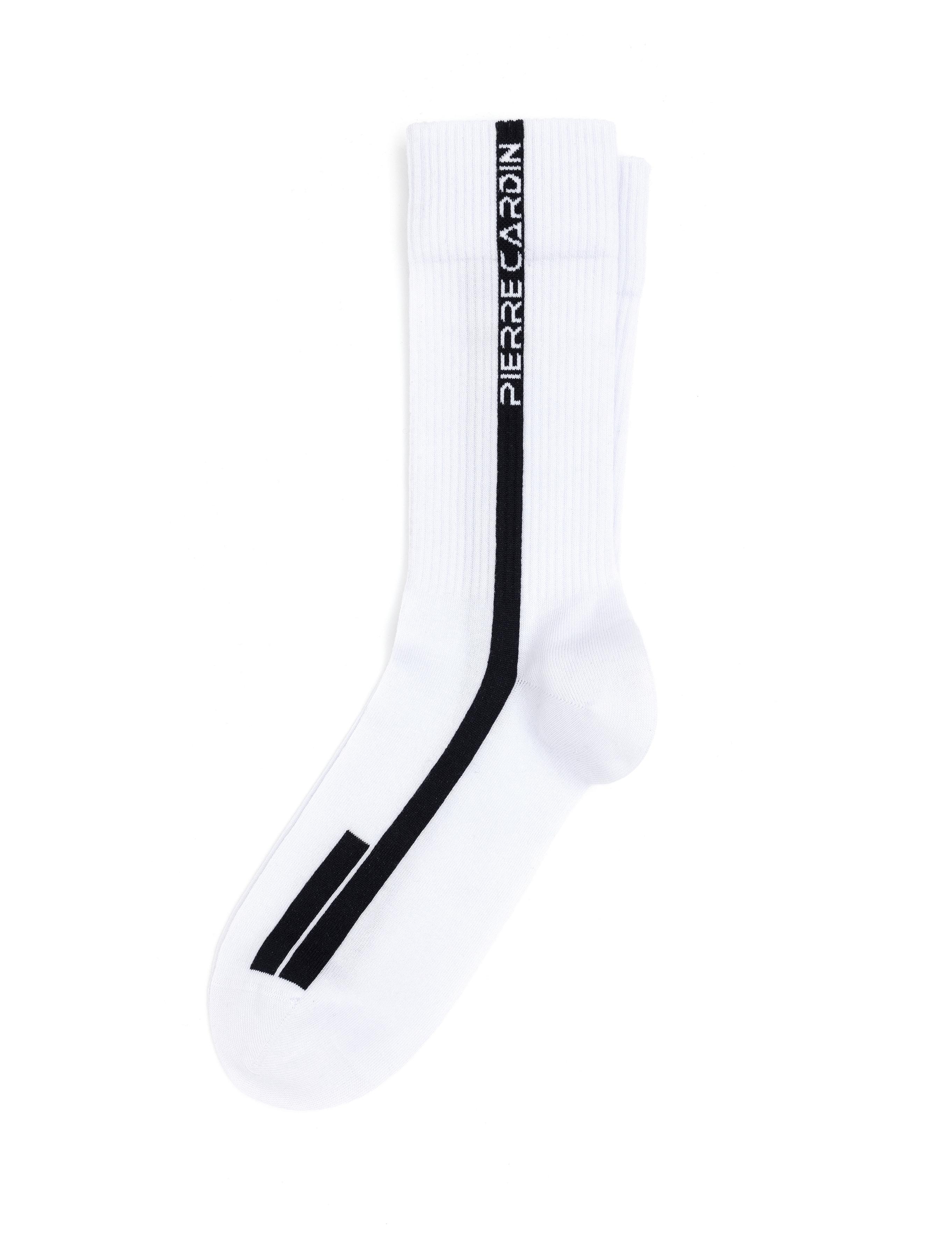 Erkek Pamuk Karışımlı Lacivert Soket Desenli Çorap