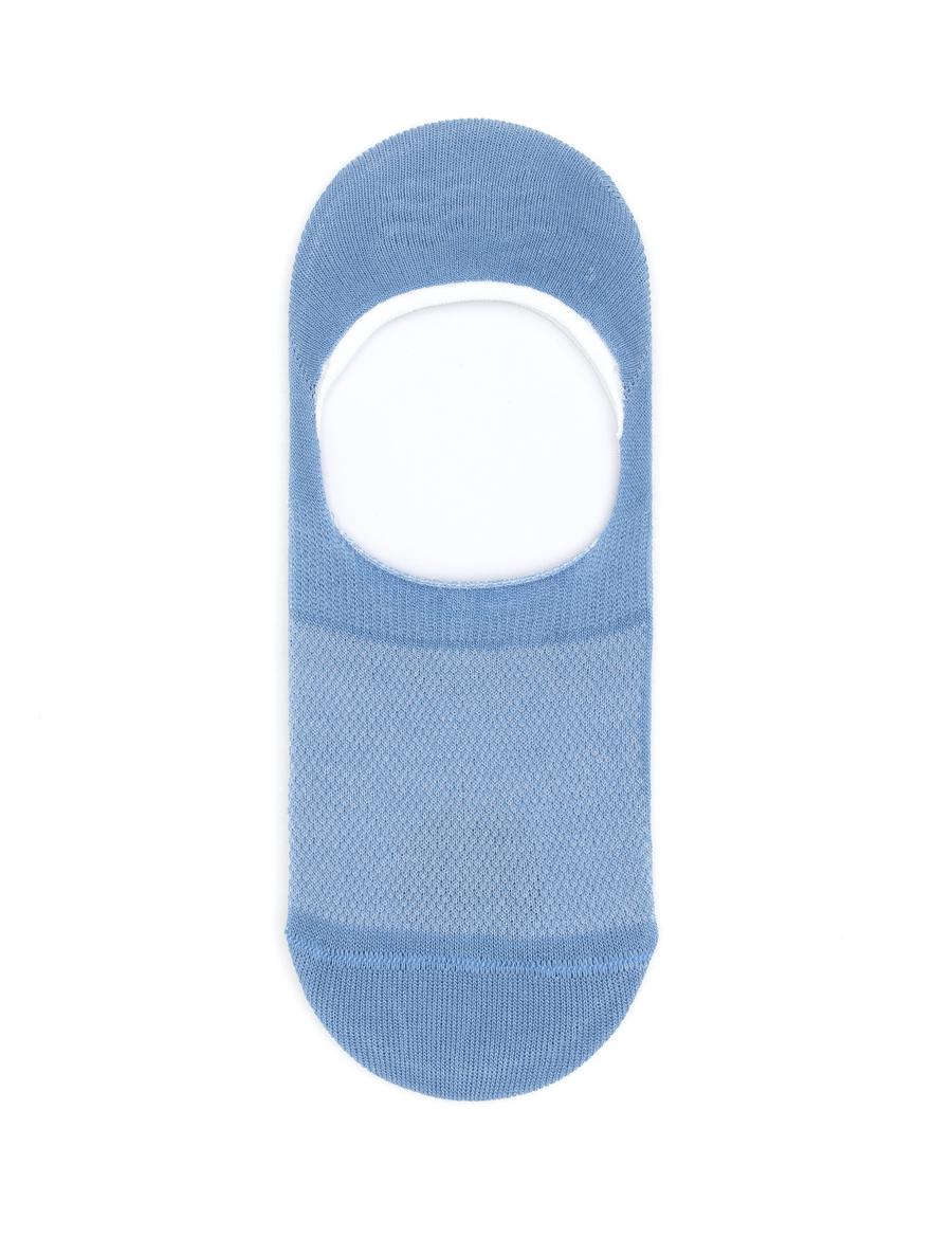 Erkek Bambu Karışımlı Mavi Babet Desenli Çorap