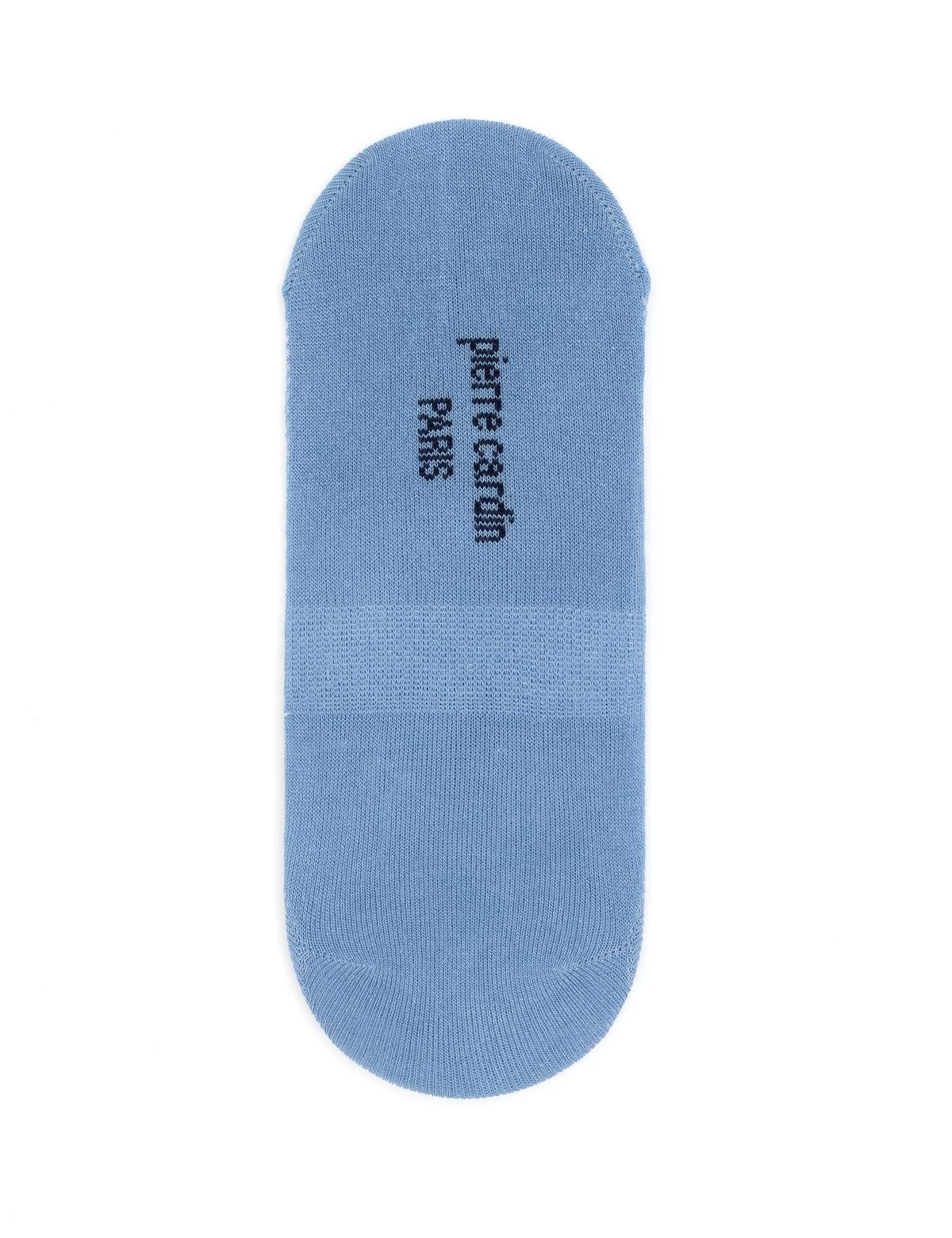 Erkek Bambu Karışımlı Mavi Babet Desenli Çorap - 50291777003