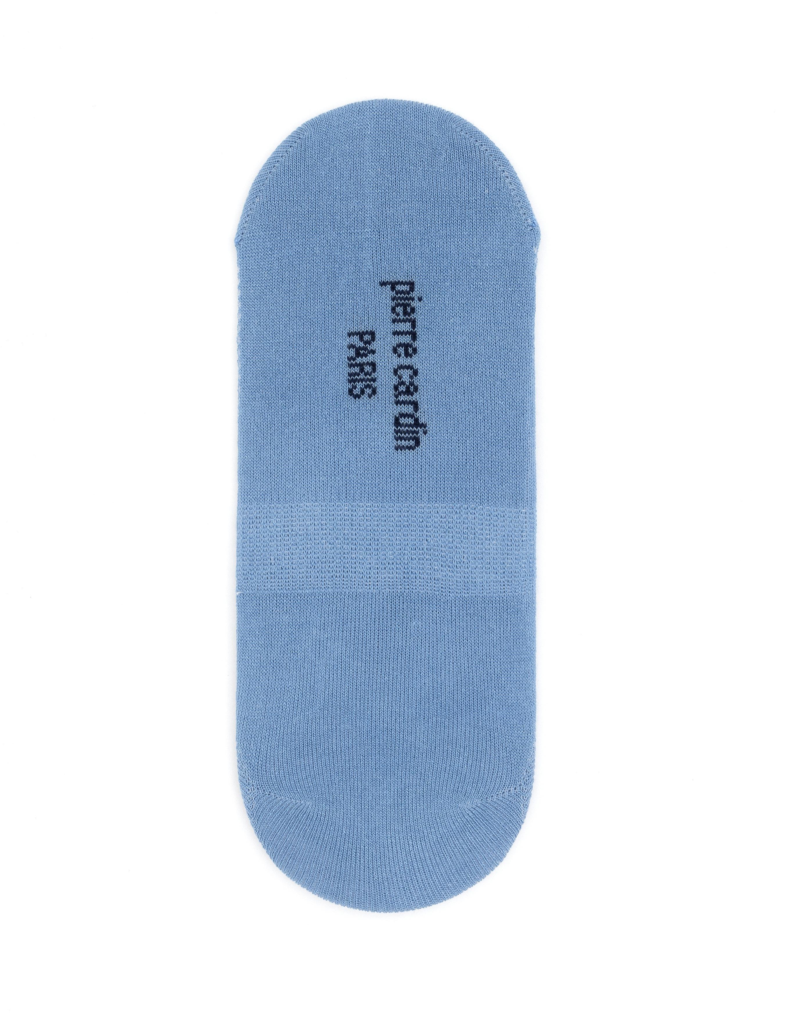 Erkek Bambu Karışımlı Mavi Babet Desenli Çorap