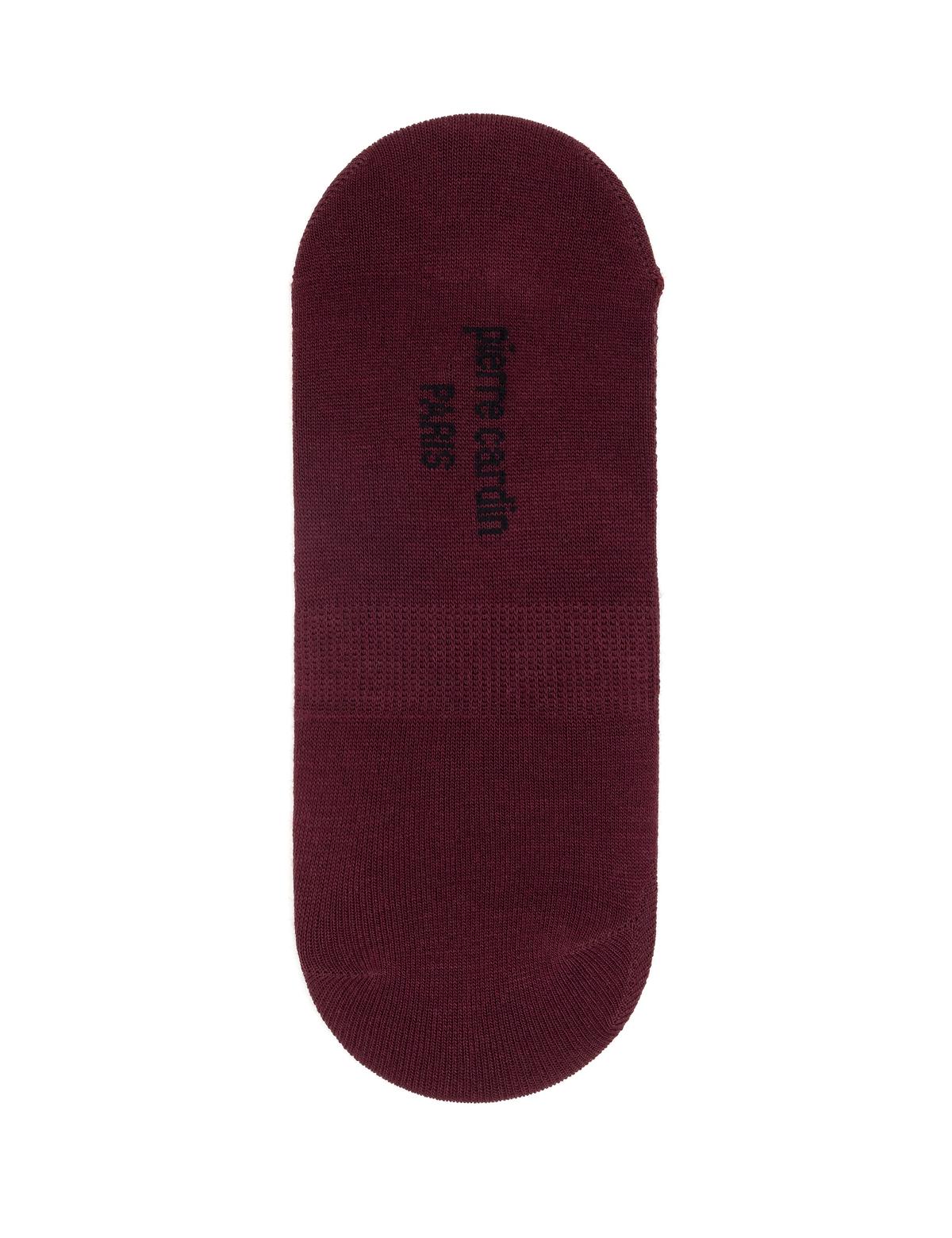 Erkek Bambu Karışımlı Bordo Babet Desenli Çorap - 50291777006