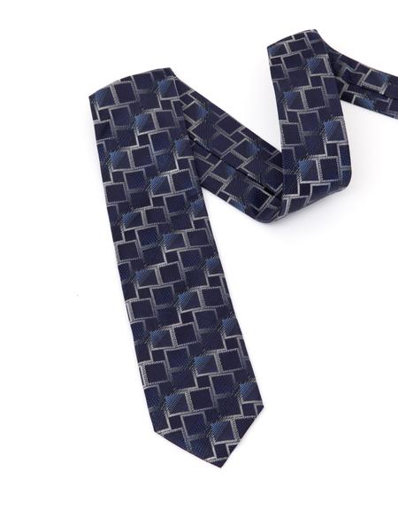 Lacivert İpek Kravat - 50288420002