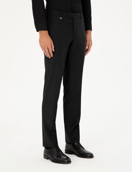 Siyah Slim Fit Kumaş Pantolon - 50288144012