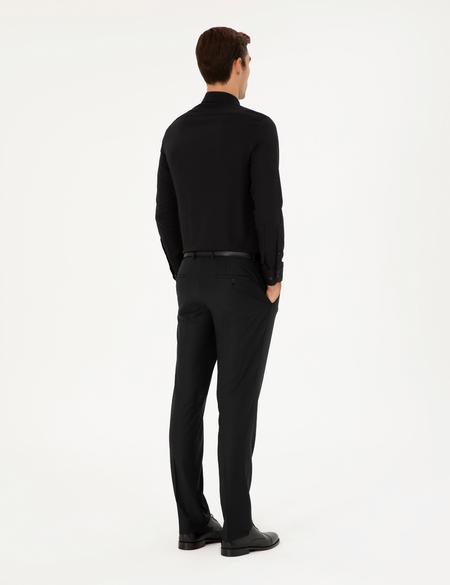 Siyah Slim Fit Kumaş Pantolon - 50288144012