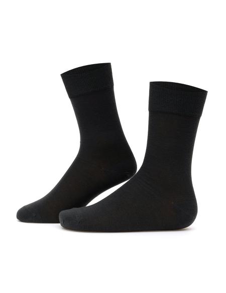 Erkek Modal Pamuk Karışımlı Antrasit Soket Basic Çorap - 50295638002