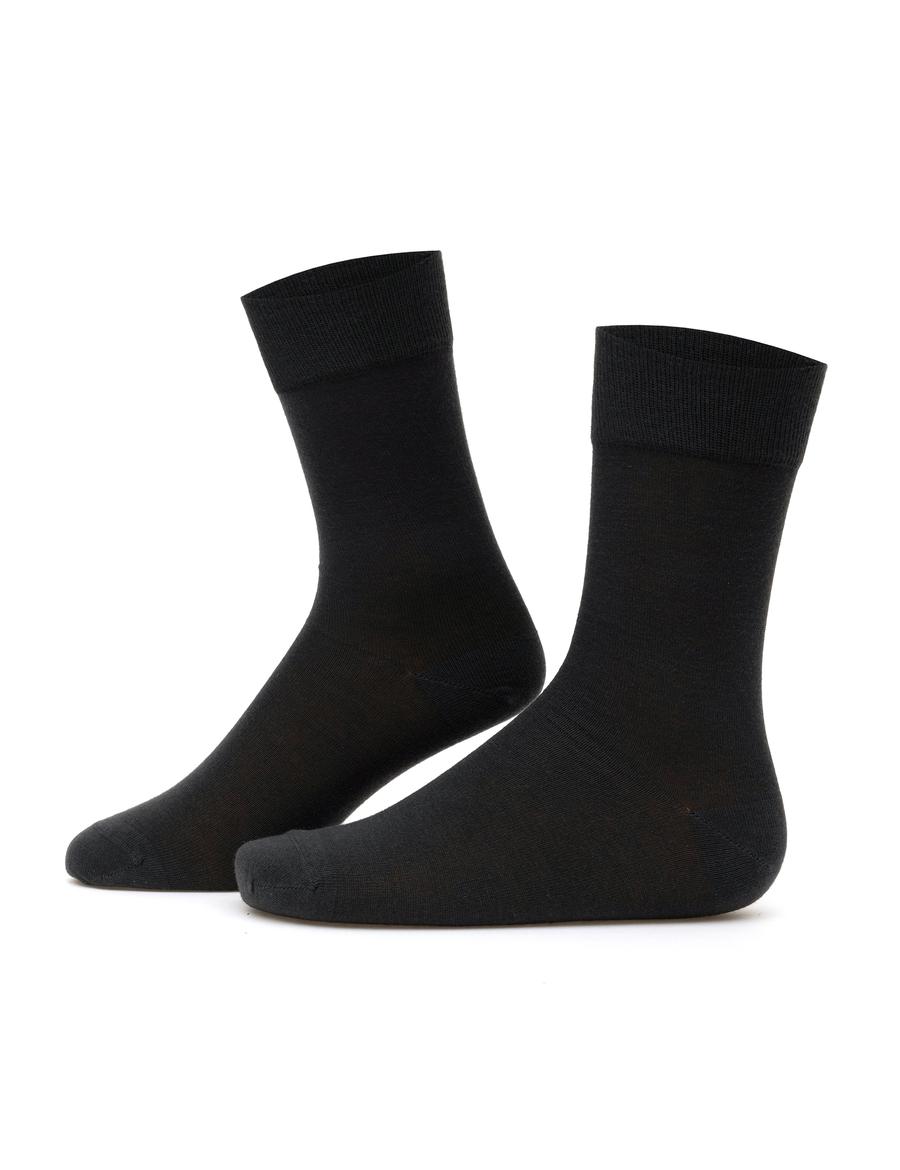 Erkek Modal Pamuk Karışımlı Antrasit Soket Basic Çorap