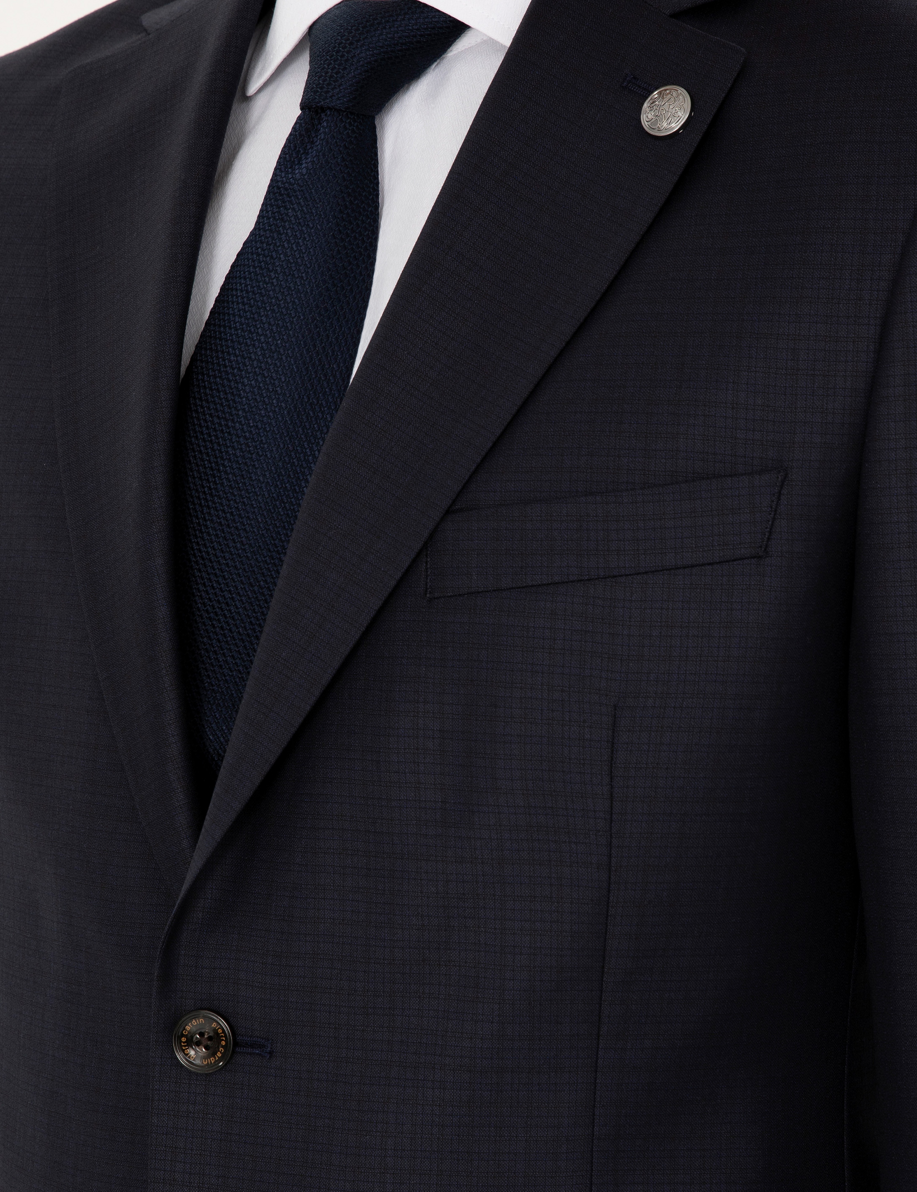 Lacivert Slim Fit Takım Elbise - Image 7