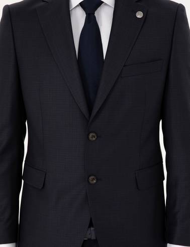 Lacivert Slim Fit Takım Elbise