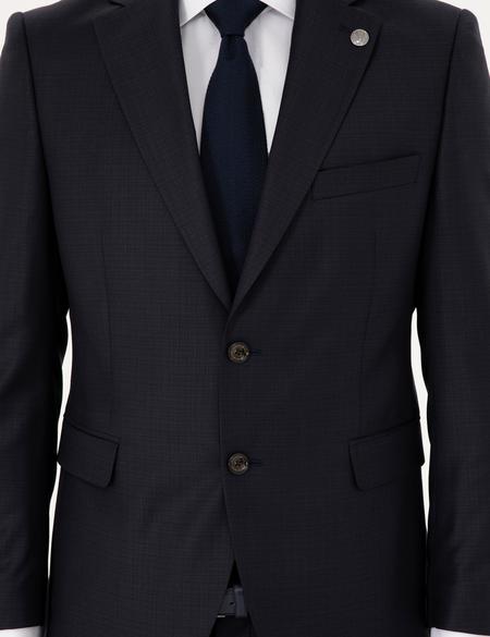 Lacivert Slim Fit Takım Elbise - 50285257014