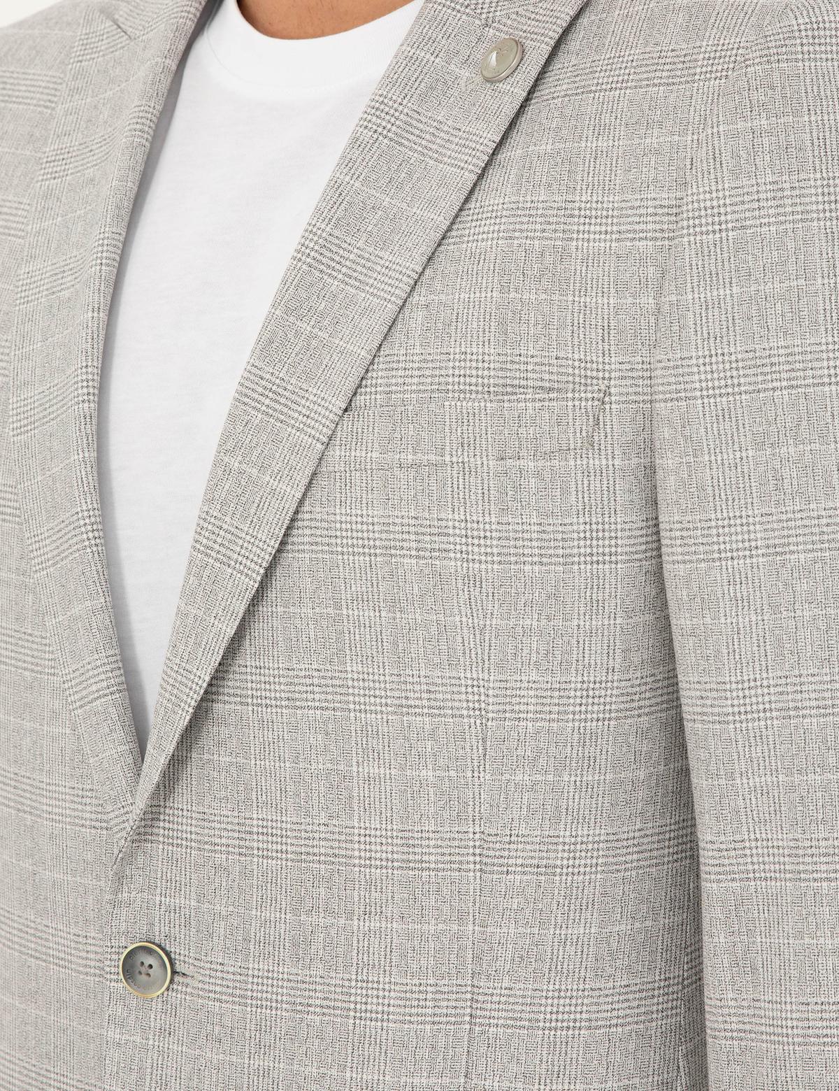 Gri Ex. Slim Fit Takım Elbise - 50285291026