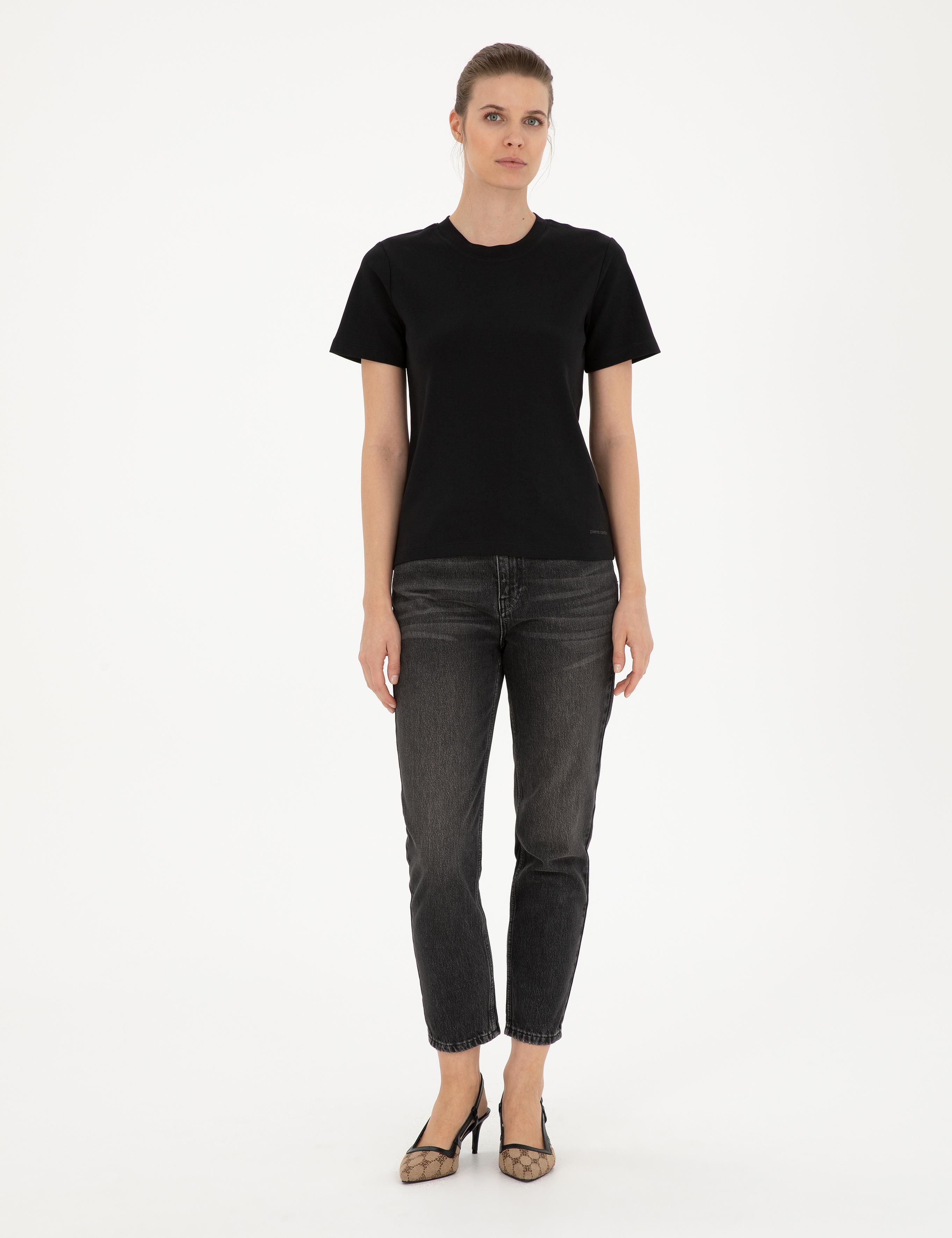 Siyah Slim Fit Tişört