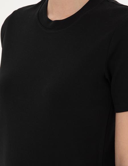 Siyah Slim Fit Tişört - 50288572013