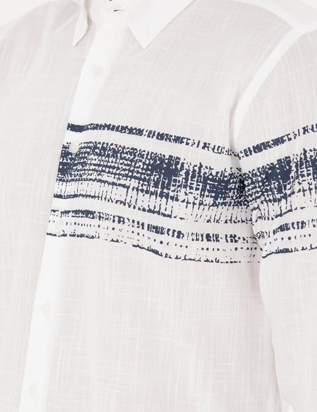 Lacivert Regular Fit Uzun Kollu Gömlek - 50289200007