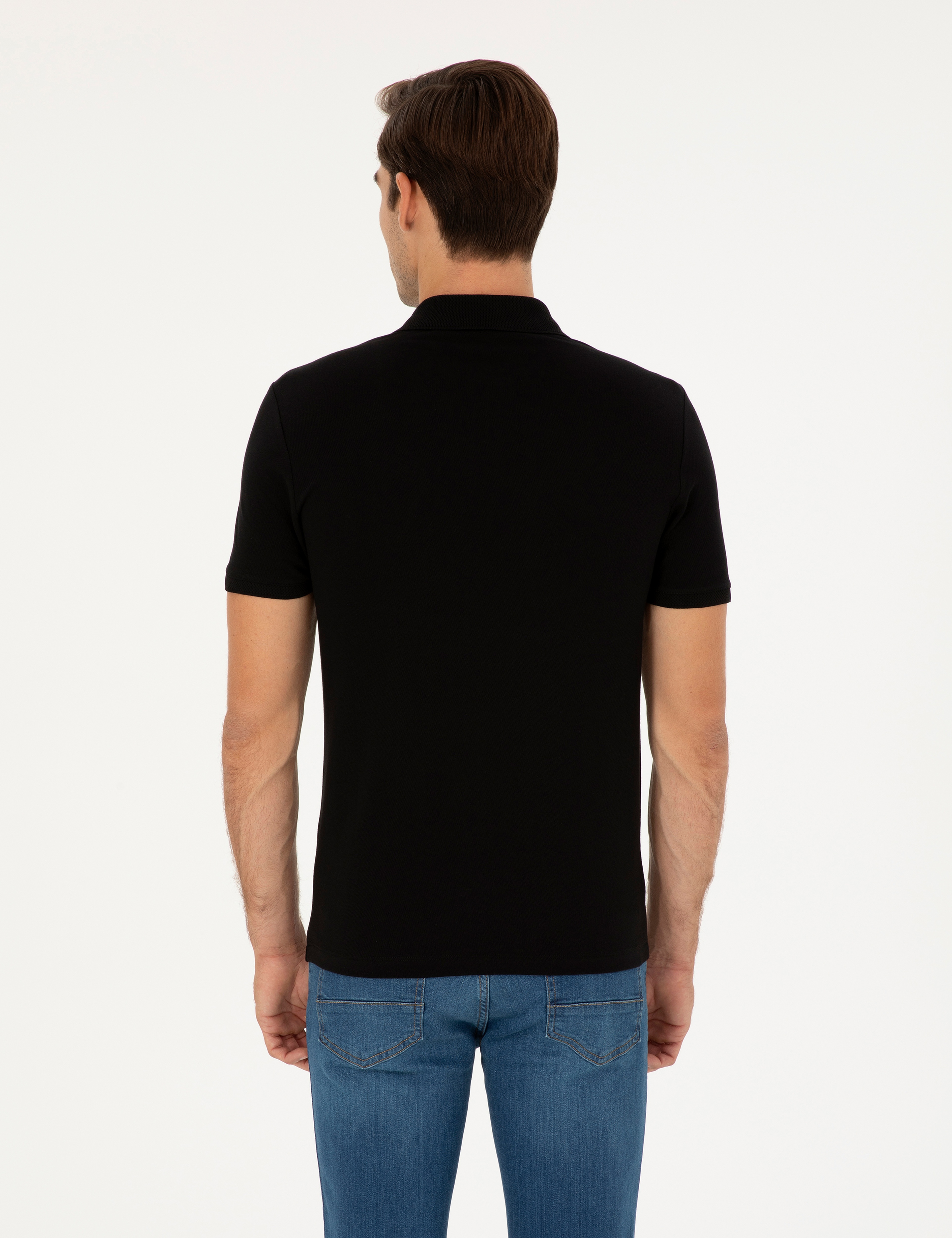 Siyah Slim Fit Tişört