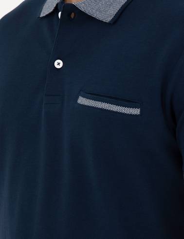 Lacivert Slim Fit Tişört