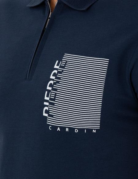 Lacivert Slim Fit Tişört - 50296591010